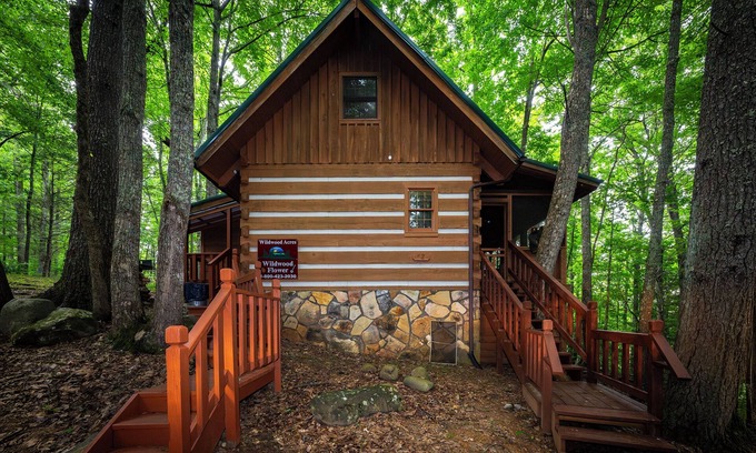 Cosby Cabin | Wildwood Flower -Rustic, cozy, authentic log cabin