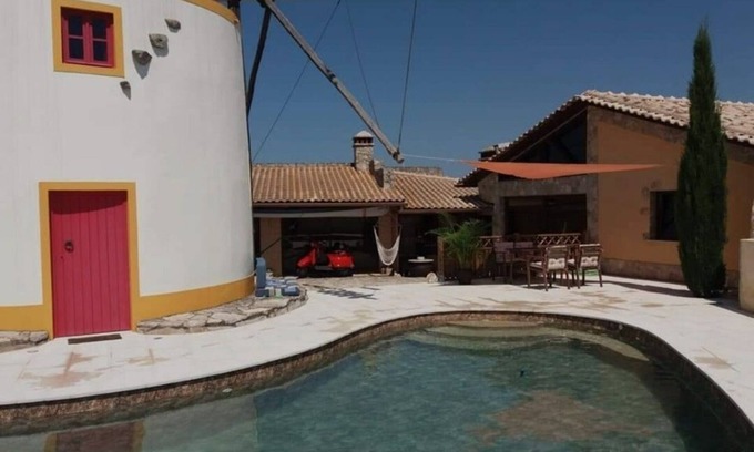 Alcobaca House | Windmill with Private Saltwater Pool