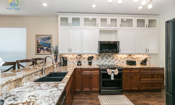 Windsor Hills Villa | Windsor Hills Premium MDM 5/5 Lake View Home w/South Pool - 2 mi from Disney