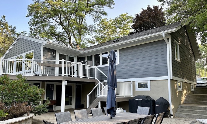 Tichigan House | Wisconsin Retreat! Fully Updated Home on Relaxing Lake Tichigan