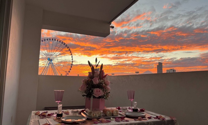 Angelopolis Apartment | With terrace in front of the Star of Puebla
