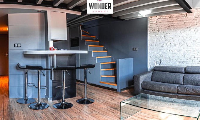 Toulouse City-Centre Apartment | Wonder Duplex 7