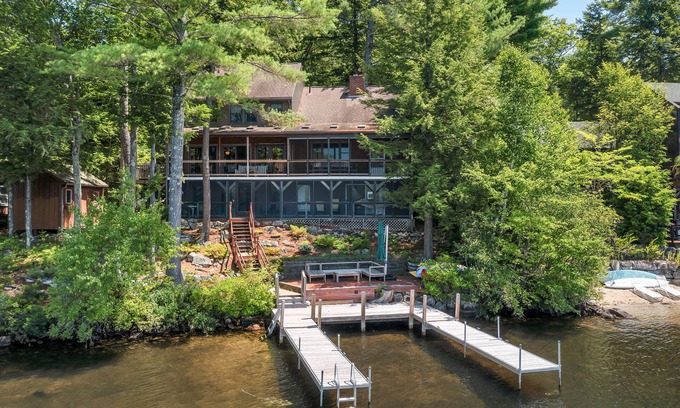 Moultonborough House | Wonderful 3 Story Winnipesaukee Waterfront home