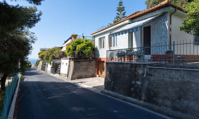 San Lorenzo al Mare House | Wonderful private villa for 7 guests with TV, terrace and parking