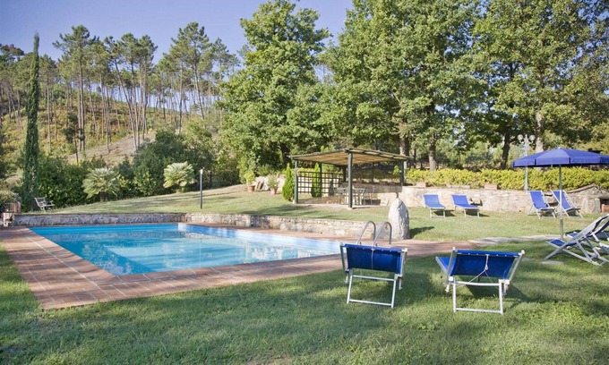 Pieve di Compito Villa | Wonderful private villa for 7 guests with WIFI, private pool, A/C, TV and patio, close to Lucca