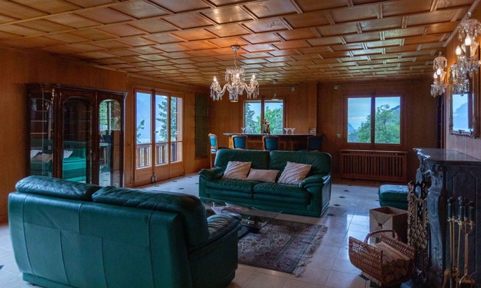 Ollon House | Wonderful private villa for 10 guests with private pool, TV, terrace and panoramic view