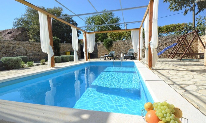 Promina House | Wonderful private villa for 8 people with private pool, A/C, WIFI, TV, terrace and panoramic view