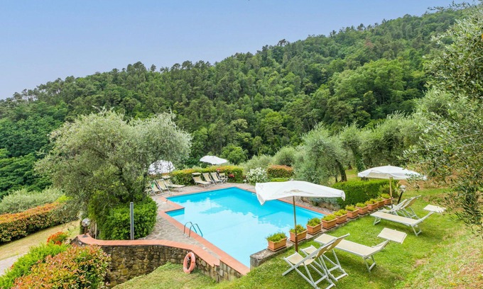 Pescia Villa | Wonderful private villa with private pool, WIFI, TV, terrace, panoramic view and parking