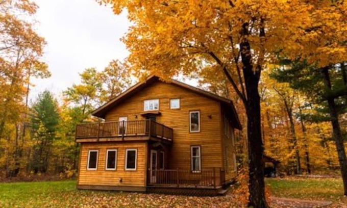 Bliss Township House | Wooded Private Custom Home
