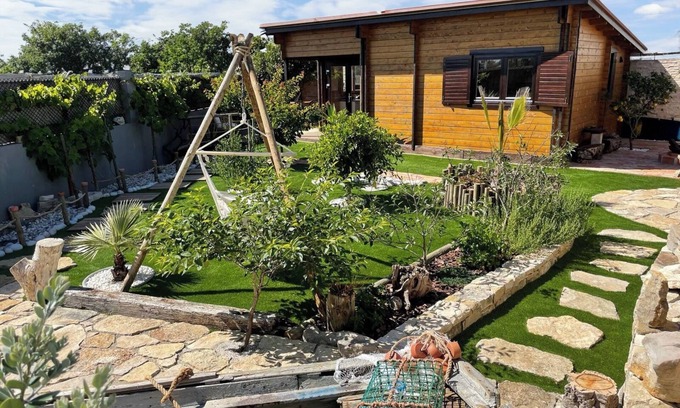 Peniche de Cima Cabin | Wooden house with private garden