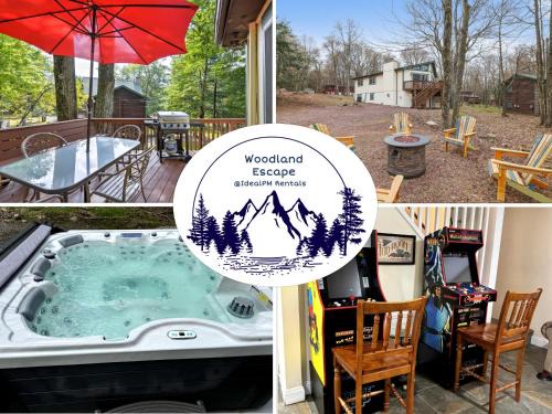Lake Harmony Estates House | Woodland Escape-0.6Mile to Lake Beach Pet Friendly