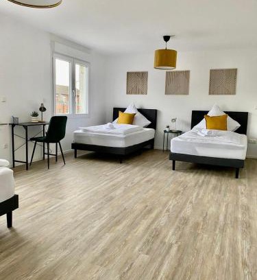 Wanheim-Angerhausen Apartment | XXL Monteure I Teams I 1,20 Betten I P I zentral I Komfort