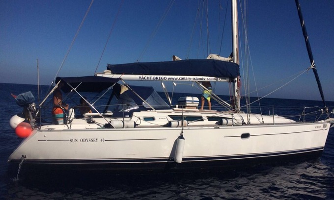 San Sebastian de la Gomera Boat Rental | Yacht Brego - A Different Way to Stay!
