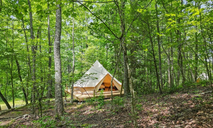 Rosman RV Rental | Yak Eco Camp - Site #5