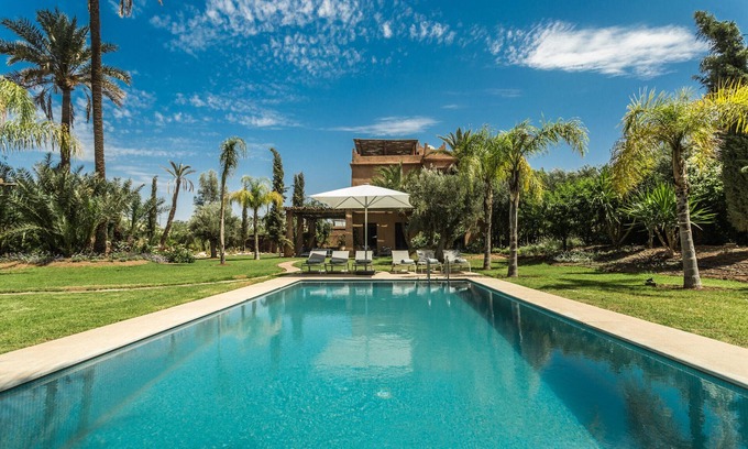 Annakhil Villa | Yenmoz Villa in Marrakech palm grove with heated pool (3 bedrooms/6 guests)