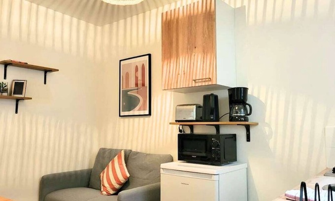 Ivry-port Apartment | Your ZenDay Studio is waiting for you! Located just 1 minute from the bus and 10 minutes from Paris