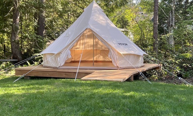 Regional District of Nanaimo RV Rental | Yurt glamour