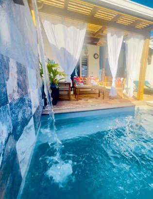 Sainte-Luce Apartment | Zandoli piscine, vue mer, paisible, jardin