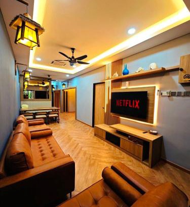 Taman Mount Austin House | Zen at Austin - Sleep 13 Pax-10 Min to Aeon Tebrau