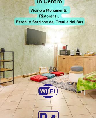 Casale Monferrato Apartment | Zen House in the Center W Free Parking and 24Hours Automatic Check-In - With Neftflix & DisneyPlus