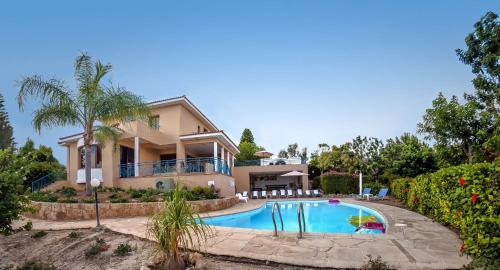 Pegeia Villa | Zeus Sublime Villa 5 bedrms HEATED POOL by Coral Sun Villas,