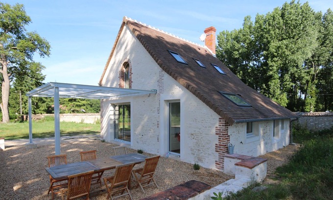 Selles-sur-Cher House | ZOO OF BEAUVAL & CASTLES OF THE LOIRE: THE GRID OF THE PARK OF THE CHATEAU DES NOUIES