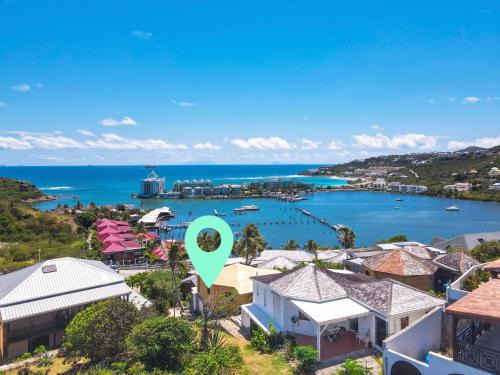 Oyster Pond Apartment | ZouZou charming apartment with swimming pool