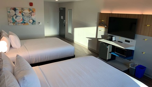 Room, 2 Queen Beds, Accessible, Non Smoking (Mobility, Bathtub w/Grab Bars)