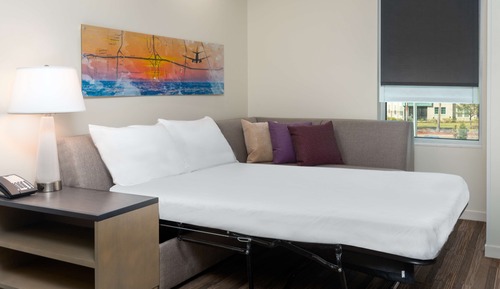 Studio, 1 King Bed with Sofa bed, Accessible, Bathtub (Kitchen)
