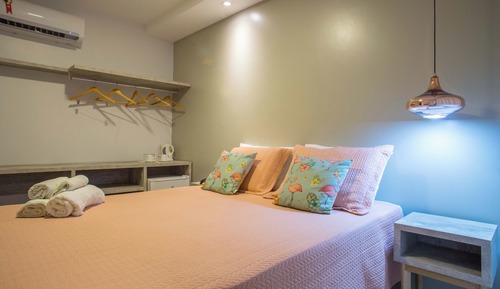 Quarto Duplo com Varanda