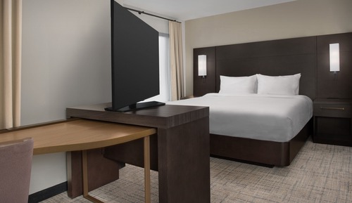 Studio, 1 King Bed with Sofa bed, Smoking (Mobility Accessible, Roll-In Shower)