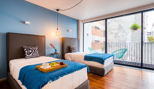 Two-Bedroom Apartment with Balcony