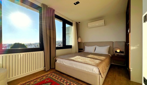 Luxury Quadruple Room, 1 Bedroom, Terrace, Sea View