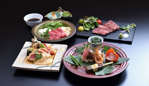 Byakugun Double Room, kyoto beef kaiseki Plan, Non Smoking (Guests must be at least 7 years old.)