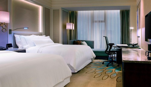 Club Room, 2 Double Beds, Ocean View