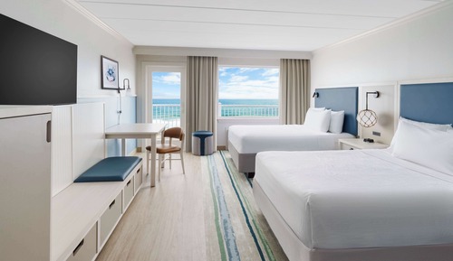 Room, 2 Queen Beds, Accessible, Bathtub (Oceanfront)