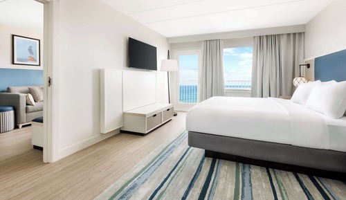 Suite, 1 King Bed, Accessible, View (Oceanfront)