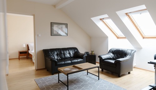 Standard Apartment, 2 Twin Beds, Kitchen, City View