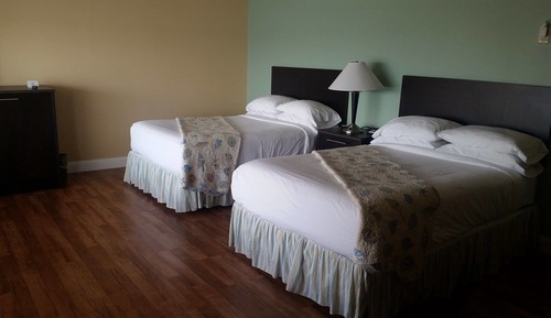 Signature Room, 2 Double Beds, Patio, Bay View