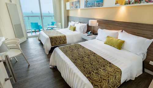 Standard Room, 2 Twin Beds, Ocean View