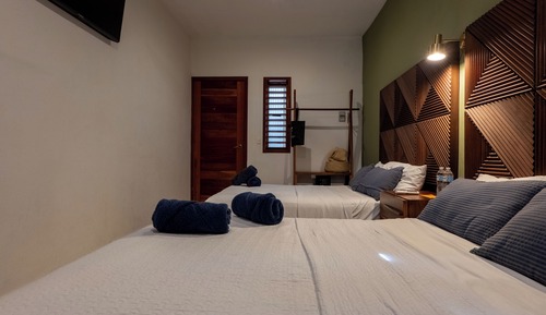 Standard Double Room, 2 Double Beds, Terrace