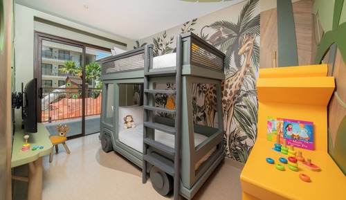 Room, Multiple Beds (Kids Theme, Playground View)