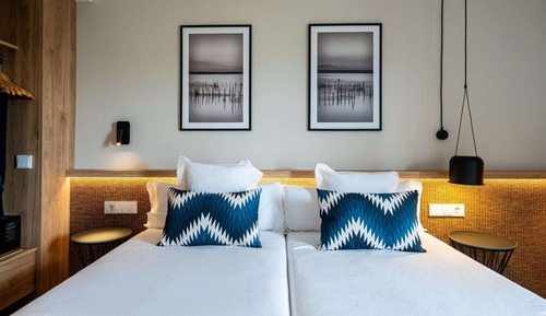 Double Room Single Use, Balcony, Pool View