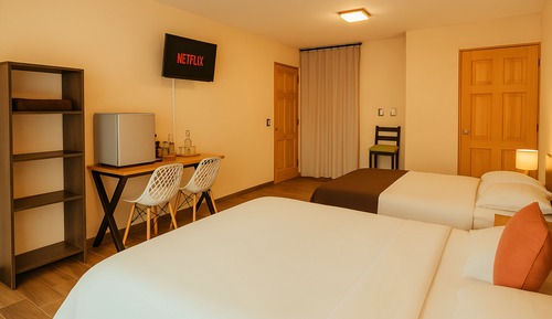 Luxury Quadruple Room, Multiple Beds, Air conditioning, City View