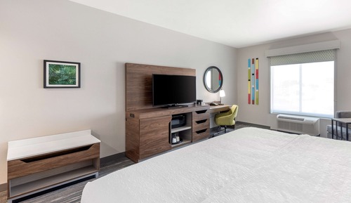 Room, 1 King Bed, Refrigerator & Microwave