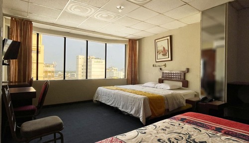 Standard Triple Room, 3 Twin Beds, Bathtub, City View