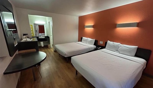 Standard Suite, 2 Queen Beds, Non Smoking, Refrigerator & Microwave