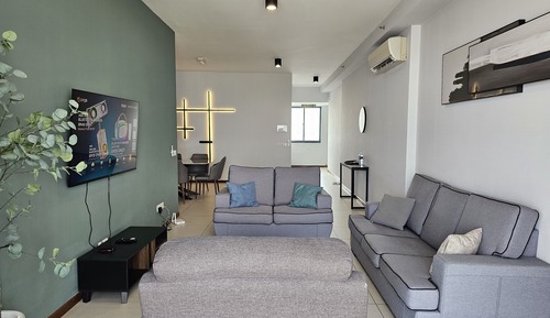 Large Family Seaview Suite 3 Rooms by The Only Bnb
