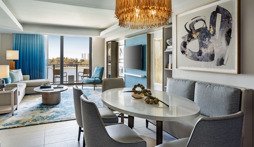 Two Bedroom Residence, 1 King bedroom, 2 Queens bedroom, 2 bathrooms, Beach View, Sleeper Sofa