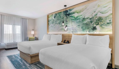 Standard Room, 2 Queen Beds, Non Smoking, Bathtub